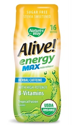 Alive Energy Max herbal caffei