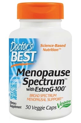 Doctor's Best Menopause spectrum with estro G 30 capsules / Доктор'с Бест Менопауз естро Г 30 капсули