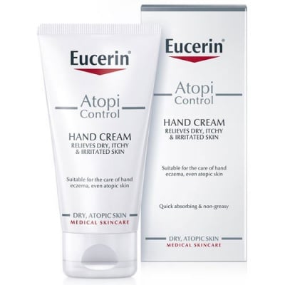 Eucerin AtopiControl Hand cream 75 ml. / Еуцерин Атопиконтрол Крем за ръце за суха и раздразнена кожа 75 мл.