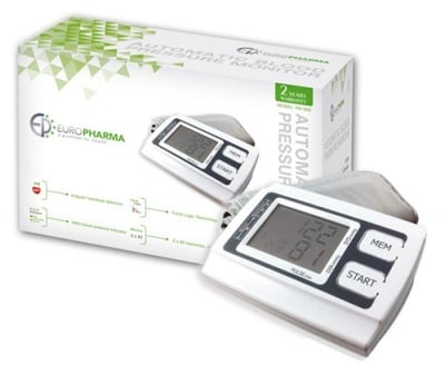 Digital device for blood pressure Europahrma / Електронен апарат за кръвно налягане Еурофарма КD-558