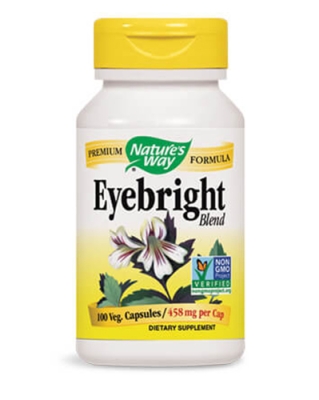 Eyebright 458 mg 100 capsules