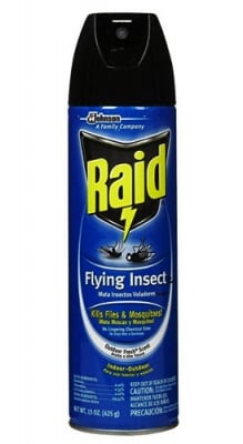 Raid aerosol flying insects bl