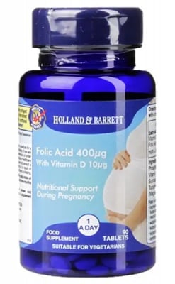 Folic acid + Vitamin D3 90 tab