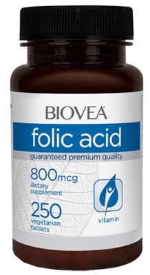Biovea Folic acid 800 mcg 250