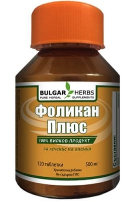 Bulgar Herbs folican plus 120