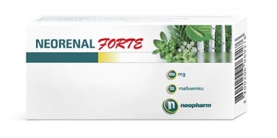 Neorenal Forte 650 mg. 40 tabl