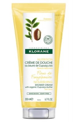 Klorane shower cream with Frangipani blossom 200 ml. / Клоран Душ-крем с цвят от Франджипани 200 мл.