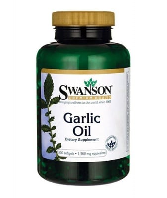 Swanson garlic oil 500 mg 250
