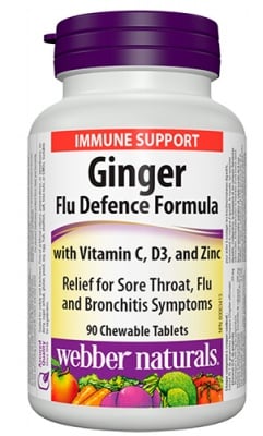 Ginger flu defence formula 90