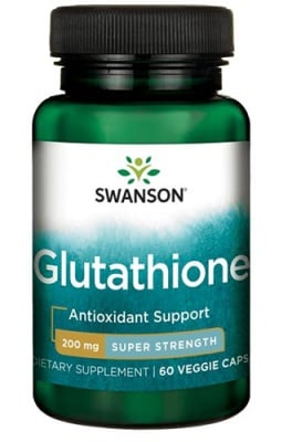 Swanson Glutathione 200 mg 60