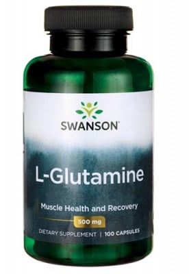 Swanson L-glutamine 500 mg 100