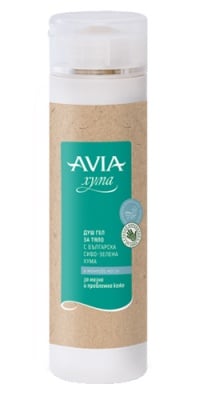 Avia Shower gel with gray-gree