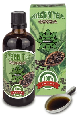 Green tea + Cocoa extract 100