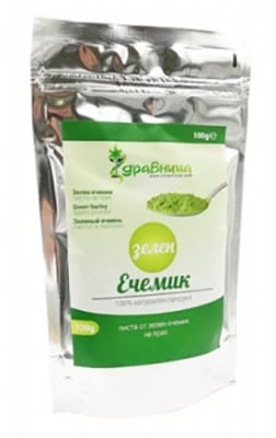 Green barley powder 100 g Zdra