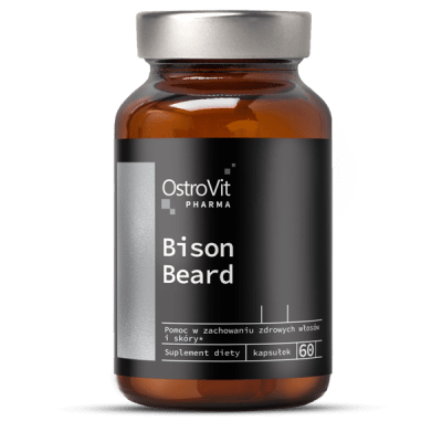 ОСТРОВИТ BISON BEARD ГРИЖА ЗА БРАДАТА капсули * 60