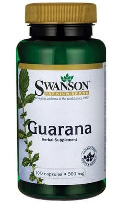 Swanson Guarana 500 mg 100 cap
