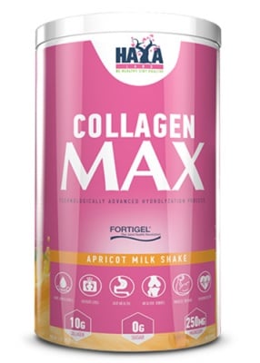 Haya Labs Collagen max 395 g / Хая Лабс Колаген макс прах праскова 395 гр.