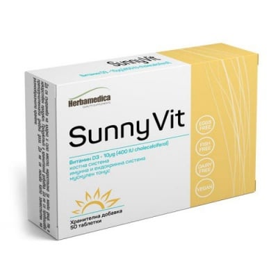 Sunny Vit Vitamin D3 50 tablet
