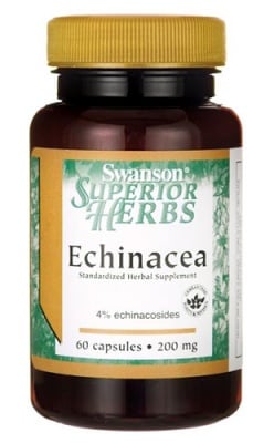 Swanson Echinacea 200 mg 60 ca