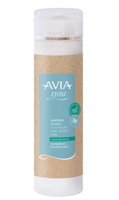 Avia shampoo with grey-green c