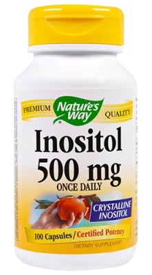 Inositol 500 mg 100 capsules N