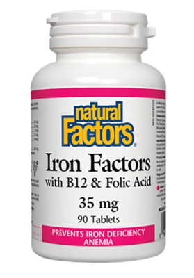 Iron factors with Vitamin B12