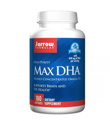 ДЖАРОУ ФОРМУЛАС MAX DHA капсули * 180