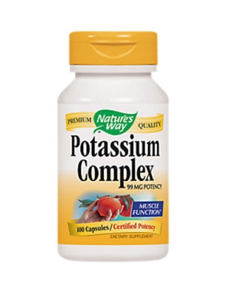 Potassium complex 99 mg 100 ca