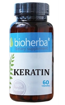 Bioherba keratin 50 mg 60 caps