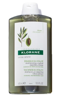 Klorane shampoo with olive ext