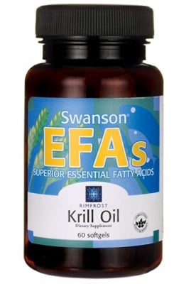 Swanson krill oil EFA's 500 mg