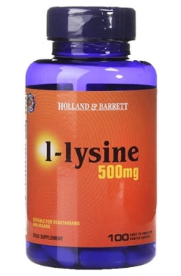 L-lysine 500 mg 100 caplets Ho
