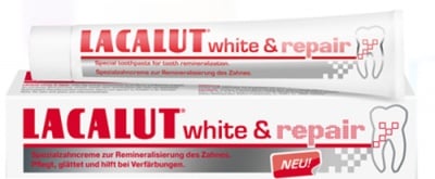 Toothpaste Lacalut White and R