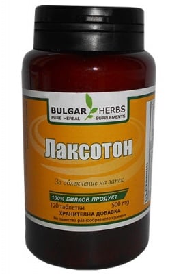 Bulgar Herbs laxotone 120 tabl