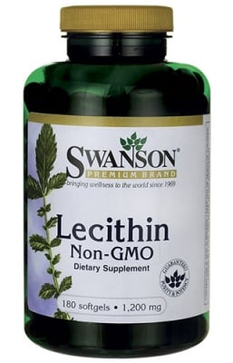 Swanson Lecithin non GMO 1200