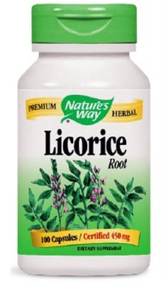 Licorice root 450 mg 100 capsu
