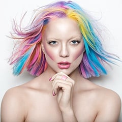 Боядисана коса