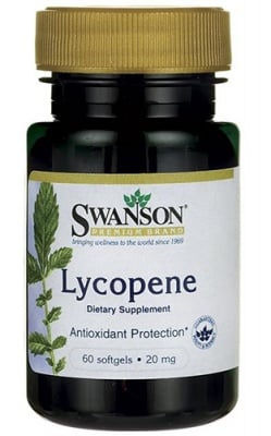 Swanson lycopene 20 mg 60 caps