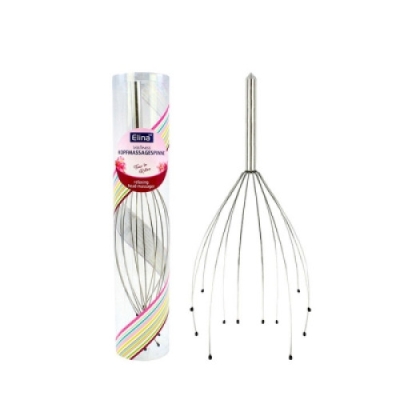 Акупунктурен масажор за глава с метална дръжка