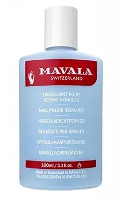 Mavala nail polish remover Blu