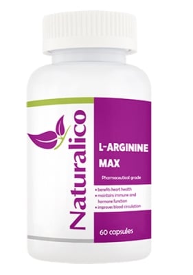 Naturalico L-arginine 60 capsu