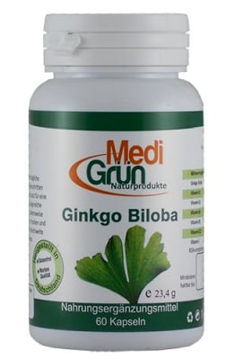 Medi Grun ginkgo biloba 60 cap