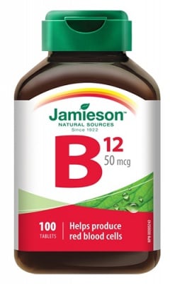Jamieson Vitamin B12 50 mcg 10