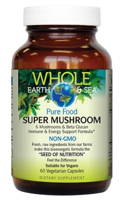 Super mushroom 700 mg 60 capsules Natural Factors / Супер машрум 700 мг. 60 капсули Натурал Факторс