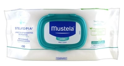 Mustela Stelatopia wet wipes 5