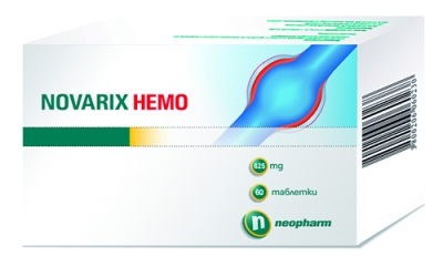 Novarix Hemo 625 mg 60 tablets