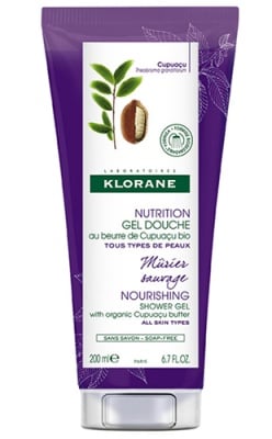 Klorane shower gel with wild blackberry 200 ml. / Клоран Душ-гел с Дива къпина 200 мл.