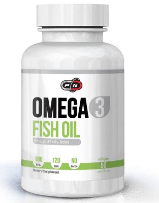 ПЮР НУТРИШЪН ОМЕГА-3 РИБЕНО МАСЛО 180 EPA/120 DHA дражета * 50