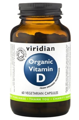 Organic Vitamin D 400 IU 60 ca