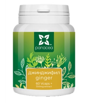 Panacea Ginger 350 mg 60 capsu